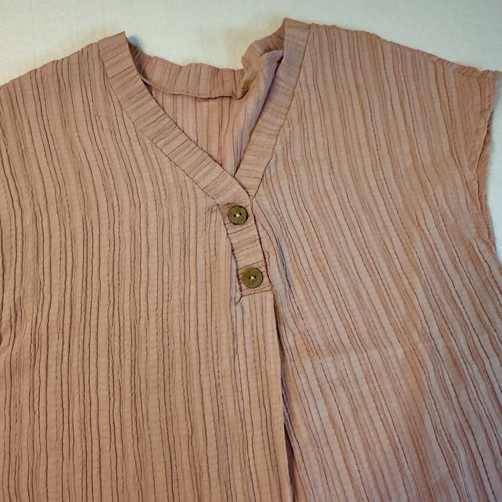Unbranded Women's Light Dusty Pink Tank Top Size XL Soft Polyester